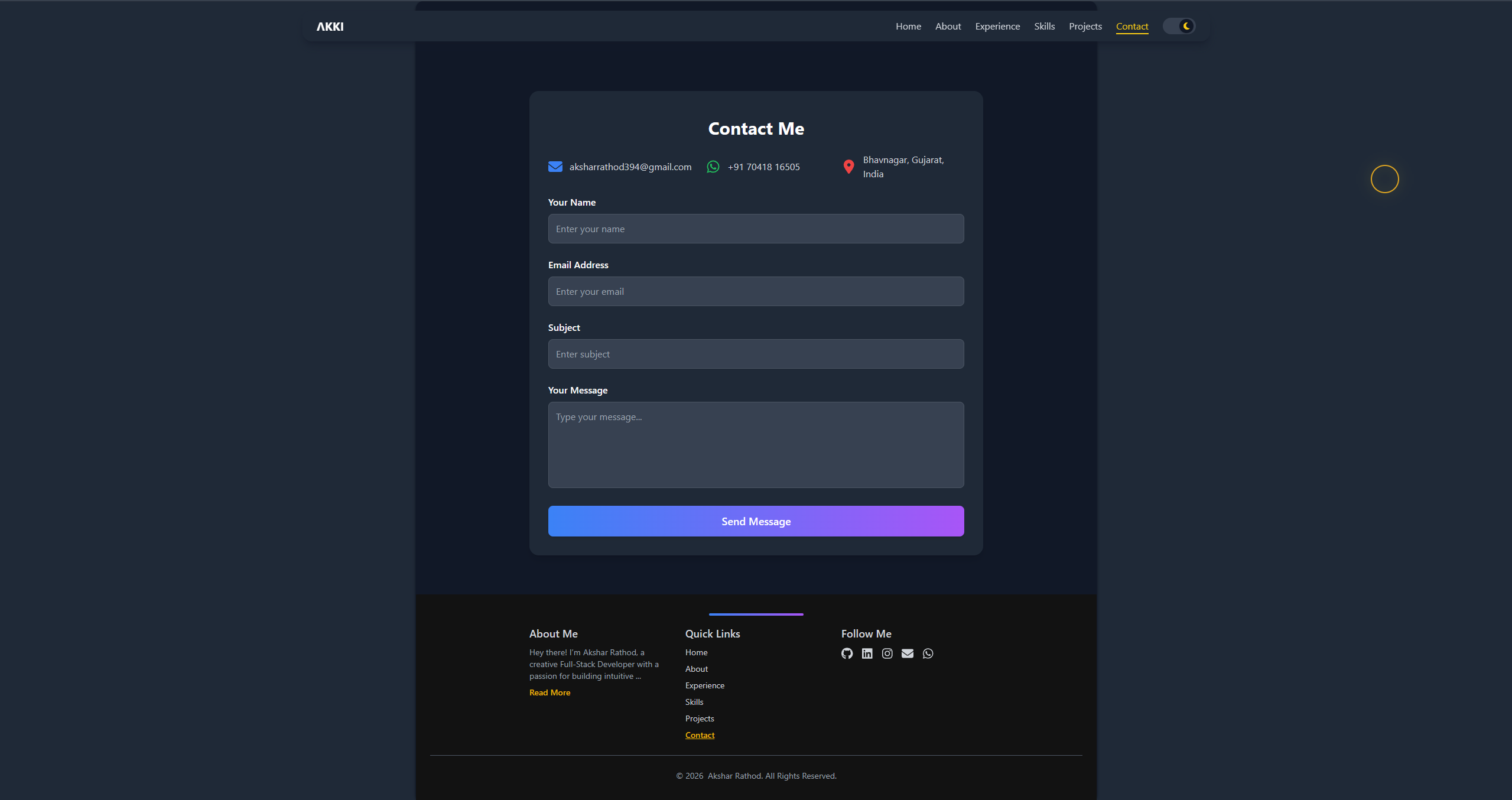 My Portfolio Screenshot 6